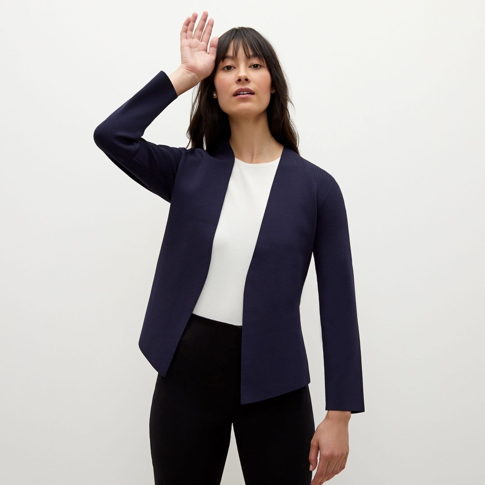 MM Lafleur Woolf Jardigan Navy Blue size +1